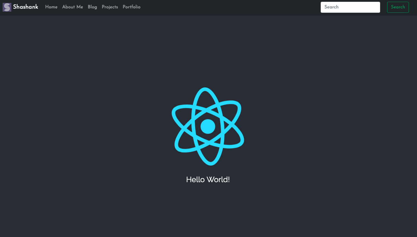 Hello World Component